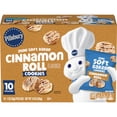 thumbnail image 4 of Pillsbury Mini Soft Baked Cinnamon Roll Flavored Cookies 10 Count, 4 of 11