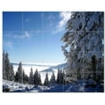 thumbnail image 1 of Winter Scene Ceramic Tile Mural Kitchen Backsplash Bathroom Shower 406456-XL54, 1 of 3