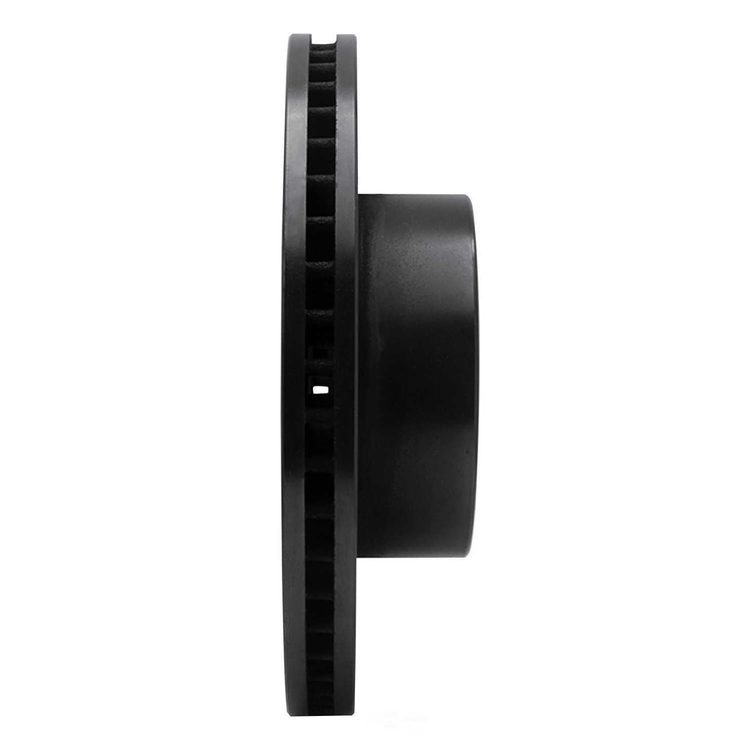 Dynamic Friction Company 633-63135L DFC Brake Rotor - Drilled And Slotted - Black