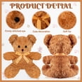 thumbnail image 3 of Oso de peluche Jenaai, 12 piezas, 30 cm, color marrón, para regalo de baby shower, 3 of 6