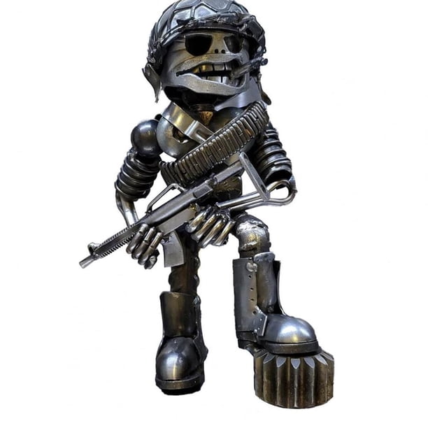 Soldados De Hueso De La Cabeza Cool Machine Soldiers Cool Boys Adornos Para La Decoración De Escritorio De La Habitación De Los Niños Advancent HA043516-04