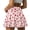 Pink Polka Dot, variant on Xoenoiee Purple Tie Dye Print Women's Quick Dry Pleated Tennis Skirts High Waisted Athletic Workout Running Sports Golf Skorts Volleyball, S