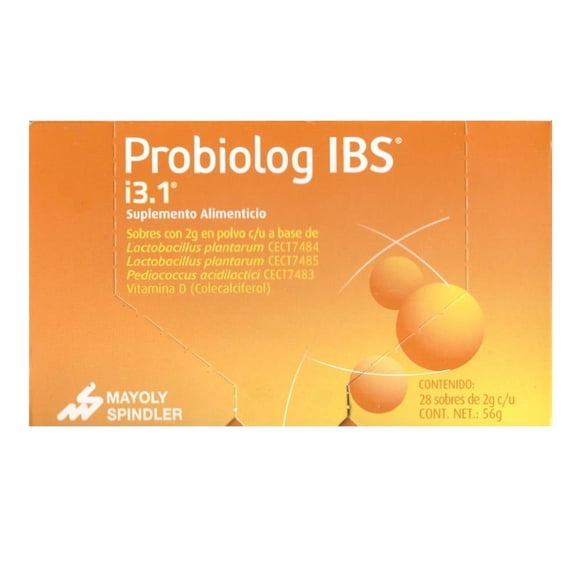 Suplemento alimenticio Probiolog IBS i3.1 en polvo 28 sobres de 2 g c/u