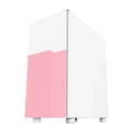 thumbnail image 3 of Pink and White Tempered Glass ATX Tower Gaming PC Case, 3 of 5