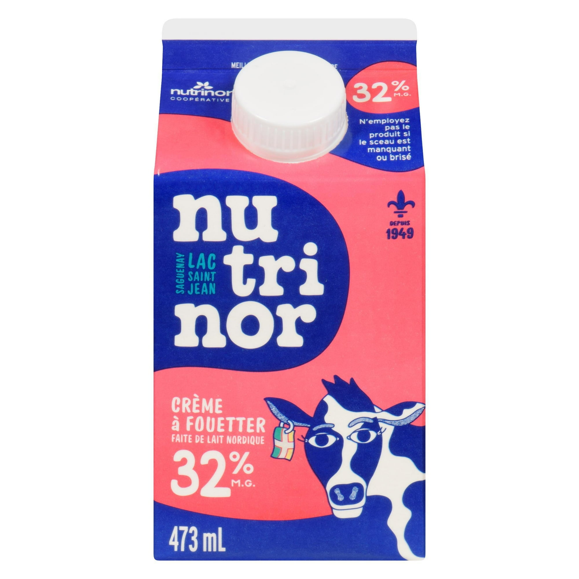 473ML Crème à Fouetter 32 %