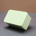 thumbnail image 3 of Becaristey Exquisite And Practical Square Tea Box Any Occasion Empty Rectangular Metal Storage Tins Metal Box Beige, 3 of 6