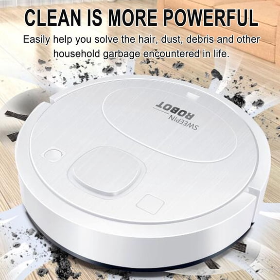 2024 New Robot Vacuum and Mop, Sweeping Robot With A New Sweeping Machine USB Charging High Suction Sweeping And Mopping Integrated White