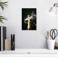 thumbnail image 3 of Elephant Stock Champagne Bottle Wall Art - Vertical Canvas Wall Art - Dining Room Wall Decor - Food And Drink Canvas - Black And Gold Decor - 8" x 12", 3 of 8