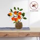 thumbnail image 3 of Bonsái de frutas, flor de simulación, planta verde creativa, decoración del hogar, planta verde en maceta, 3 of 5