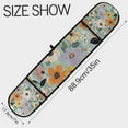 thumbnail image 3 of Yayeee Double Oven Mitt Kitchen Heat Resistant Baking 35" x7" Quilted Glove, Floral Pattern, 3 of 6