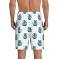 thumbnail image 4 of Lsque Turtle Mens Sleep Pajama Shorts,Short Pajama Pants, Cotton Ultra-Soft Knit-XX-Large, 4 of 9