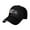 Black, variant on Depaul University Casual Sandwich Baseball Cap Adjustable For Men For Women