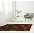thumbnail image 2 of Trio Myra Chocolate Rug 5x7 Contemporary Transitional Design, 2 of 6