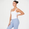 thumbnail image 4 of YITTY Active Square Neck Built-In Bra Tank Top for Women, Workout Sports Tank, Removable Cups, Yoga Gym, 4 of 9