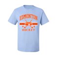 thumbnail image 2 of Wild Bobby City of Edmonton Hockey Fantasy Fan Sports Men's T-Shirt, Light Blue, Medium, 2 of 5