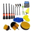 thumbnail image 4 of GROWTH TANK Automotive Cleaning Brush Set Multipurpose for Dashboard, Wheel Detail Brush 17Pcs, 4 of 9