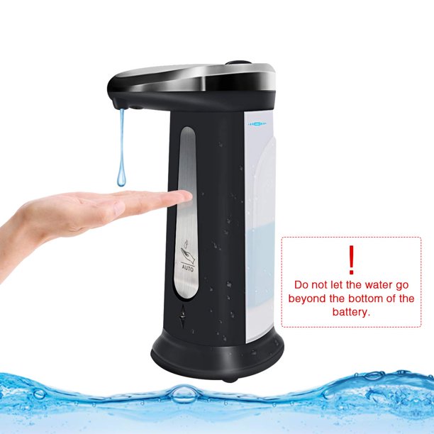 No Touch Automatic Hand Soap Dispenser Touchless Automatic Soap Dispenser Infrared Motion Sensor Liquid Hands Free Auto Hand Soap Dispenser Walmart Com Walmart Com