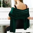 thumbnail image 4 of Elegant Velvets Shawl Color Neck Shawl Women's Shawl Multipurpose Shawl for Weddings Parties and Everyday Wear, 4 of 8