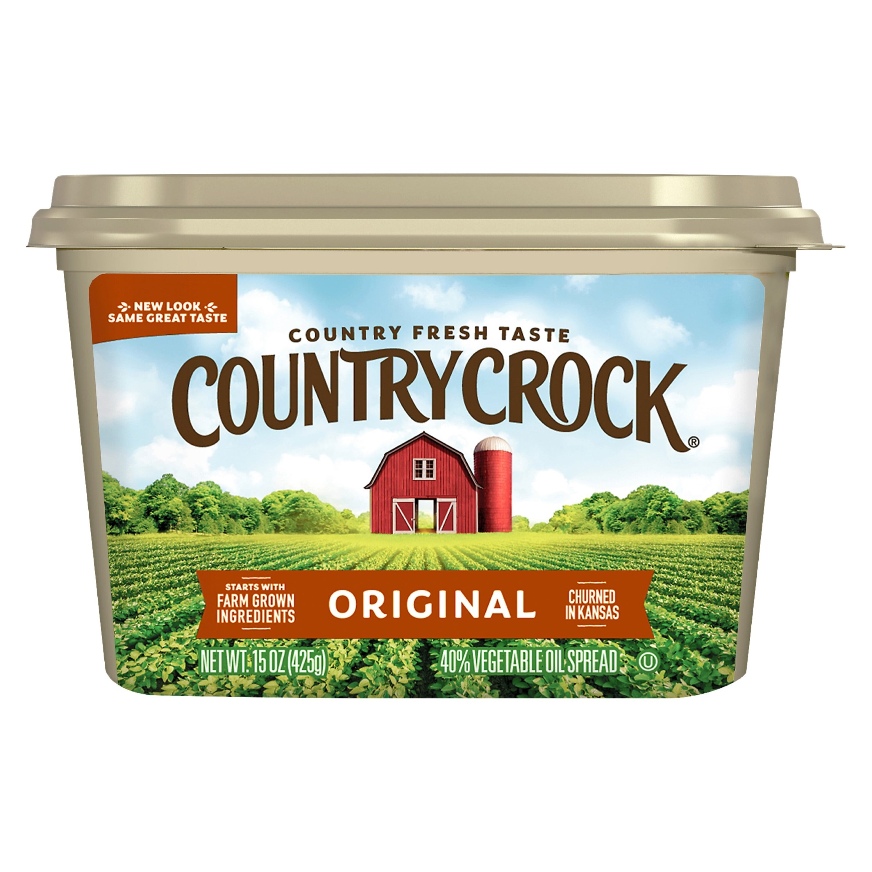 Country Crock Original Buttery Spread, 15 oz Tub (Refrigerated)
