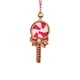 thumbnail image 2 of xihome Adorno navideño de madera roja con escena pintada, colgante de virutas de madera, decoracin navideña, 2 of 6