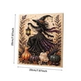 thumbnail image 2 of Halloween Ghost Pearl Art DIY Kit 3D Pearl Bead Painting Set for Adults with Canvas and Frame Spooky Cute Handmade Craft DIY Halloween Wall Art Decor Beginner Seasonal Party Gift, 2 of 3