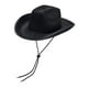 thumbnail image 3 of Sombrero de Vaquero perfecl sombrero para El Sol Versátil de Moda con Protección Solar para Acampar Cosplay Pesc negro, 3 of 8