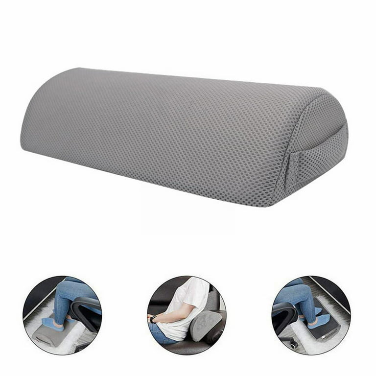 Foot Rest Under Desk at Work Adjustable Memory Foam Foot Rest for Office  Chair