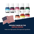 thumbnail image 5 of Chefmaster Liqua-Gel Food Color 8-Pack All Natural Food Coloring, Edible Ink for Baking, Vivid Food Colors for Easter Cake Design, No Dye Food Coloring for Bath Bombs, Easter Egg Decorating Set, 5 of 9