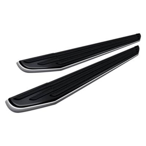 Black Horse Premium Running Boards Black Compatible with 2018-2023 Chevrolet Traverse|2018-2024 Buick Enclave-PR-G179