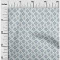 thumbnail image 1 of oneOone Organic Cotton Poplin Twill Fabric Diamond Geometric Print Sewing Fabric BTY 42 Inch Wide, 1 of 4