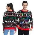 thumbnail image 4 of Lollipie Ugly Christmas Light up Sweater for Women/Men with Multi-Colored Led Flashing Lights Knitted Sweater, 4 of 7