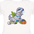 thumbnail image 4 of Inktastic Halloween Dinosaur Mummy Boys or Girls Long Sleeve Baby Bodysuit, 4 of 5
