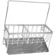thumbnail image 1 of Soportes de estante de madera Cesta de almacenamiento de cubiertos Servilletero de estilo rústico Organizador de cubiertos Organizador de maquillaje de encimera para cajón Bolsa de té de picnic, 1 of 6
