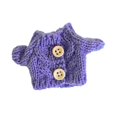 thumbnail image 1 of CUITING Chandail en Tissu pour Poupée Accessoires Confortables Doux Robe de Poupée Grise, 1 of 7