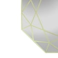 thumbnail image 2 of Radiance Goods Contemporary-Style Octagon Golden Finish Wall Mirror 30" Tall, 2 of 5
