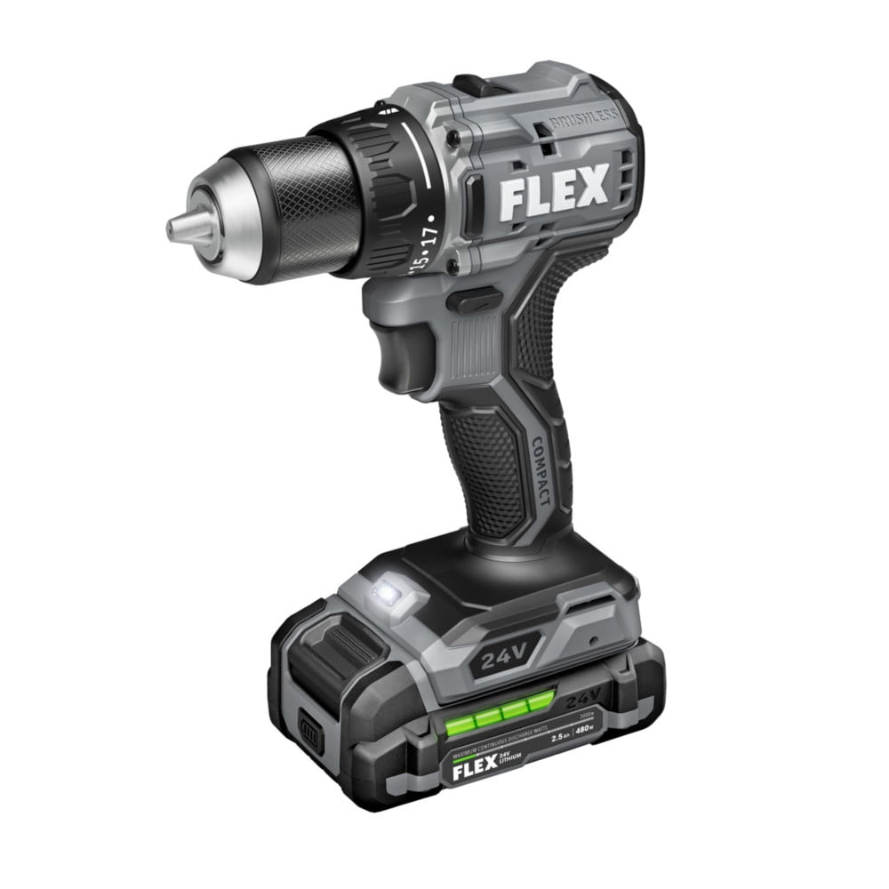 Flex Flex 1/2" 2 Speed Compact Drill Driver Kit