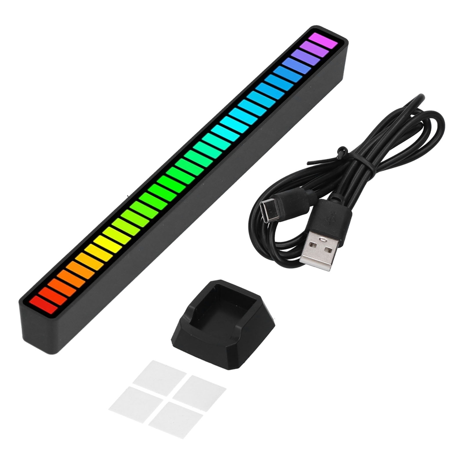 RBG Sound Control Rhythm Light, Under Monitor Light Bar, LED Ambient