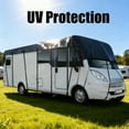 thumbnail image 3 of Heavy Duty RV Roof Cover, All-Weather Rip-Stop Fabric Protection with Universal Fit for Most Campers Trailers, Easy One-Person Setup & Compact Carry Bag, 3 of 7