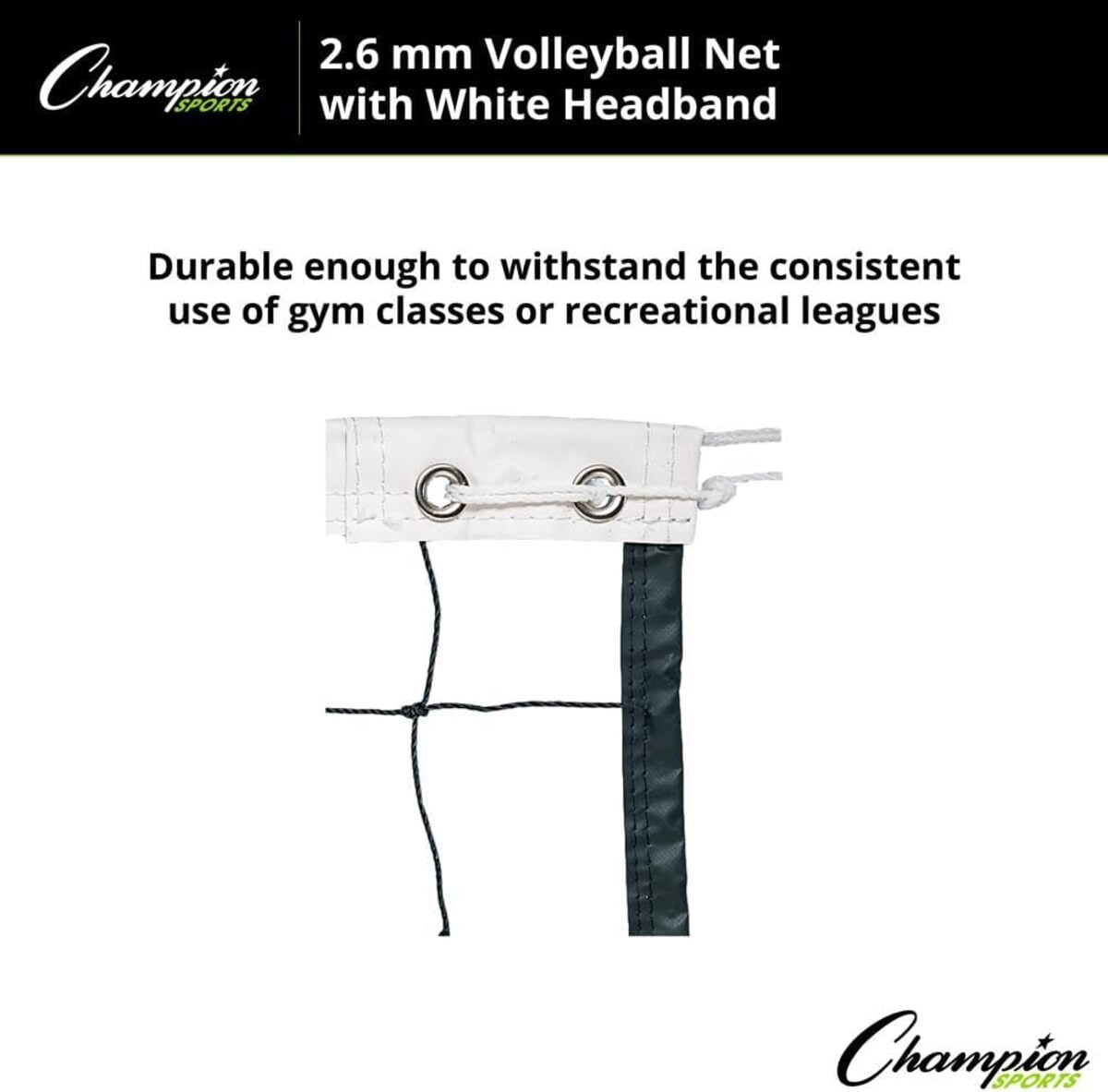 Champion Sports Braided Volleyball Nets