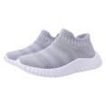 thumbnail image 4 of Futezty Toddler Girl Sneakers Baby Girl Shoes Boys And Girls Sockliner Mesh Breathable Lightweight Soft Sole Comfortable Casual Sneakers, 4 of 5