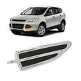 thumbnail image 1 of Front Mudguard Vent Molding Trim, Chrome Stylish, Easy Installation Mud Flap Insert Vent Molding For Escape 20132016 with ABS Material, For Improved Vehicle Look and Protection, 1 of 7