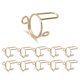 thumbnail image 1 of 10 Uds. De anillos para uñas, dijes de uñas de Metal ajustables y reutilizables, prensa extraíble, 1 of 7