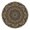 B, variant on HILOGEL European Luxurious Round Area Rug Pad Vintage Lotus Flower Print Bedside Carpet Non-Slip Circle Floor Mat for Living Room Home Decoration