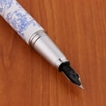 thumbnail image 5 of Stainless Steel Fountain Pen. Handcrafted Refillable Ink Pen Set with Fine Nib, Friendly - Perfect for Calligraphy, Writing A, 5 of 8
