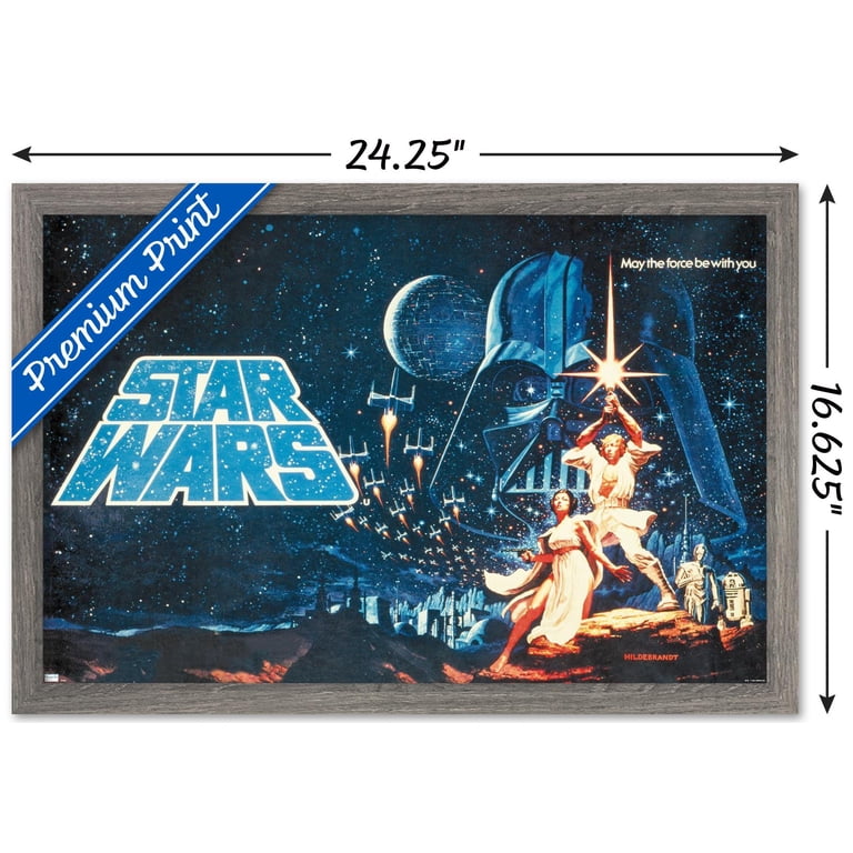 Star Wars: A New Hope - Horizontal Banner Wall Poster, 14.725
