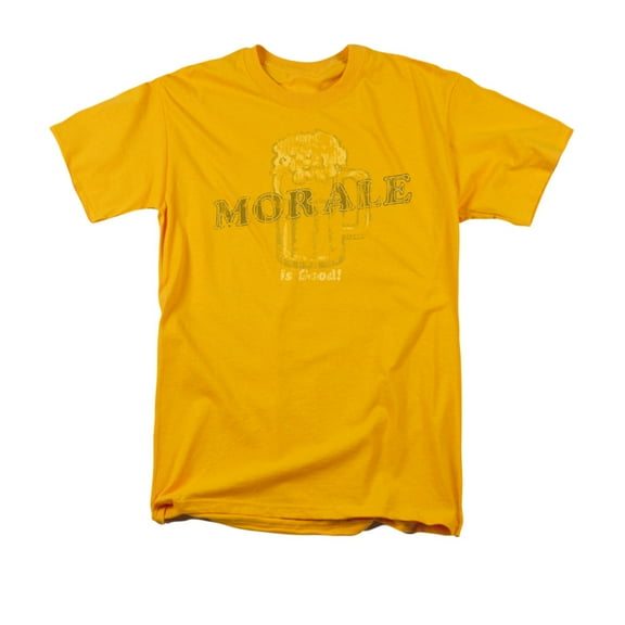 Morale Is Good Funny Saying Adult T-Shirt