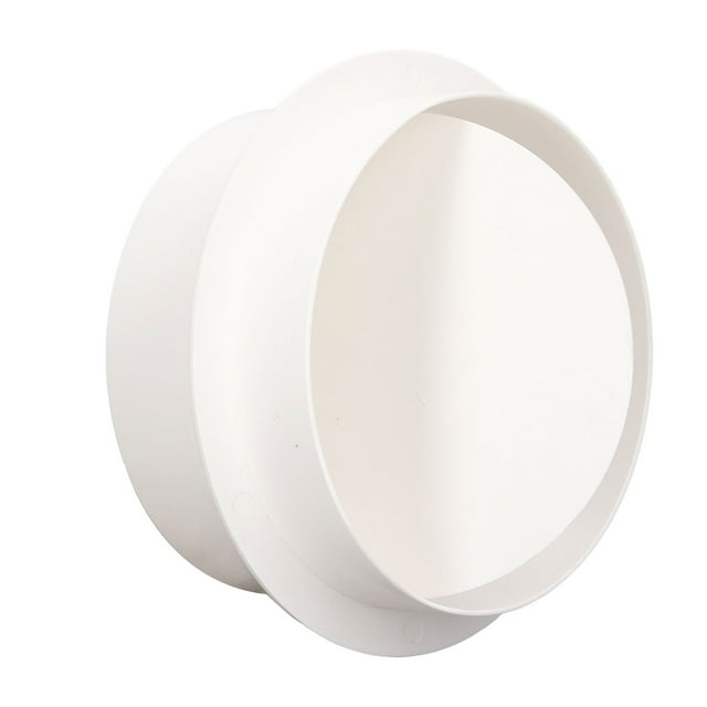 Backdraft Damper 6in Draft Blocker 1 Way Airflow Stopper ABS Duct Connector Accessory Draft Blocker Backdraft Damper Duct Draft Stopper One Way Airflow Ducting Insert Backflow