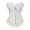 White, variant on Bustiers Corsets Women Burlesque White XL
