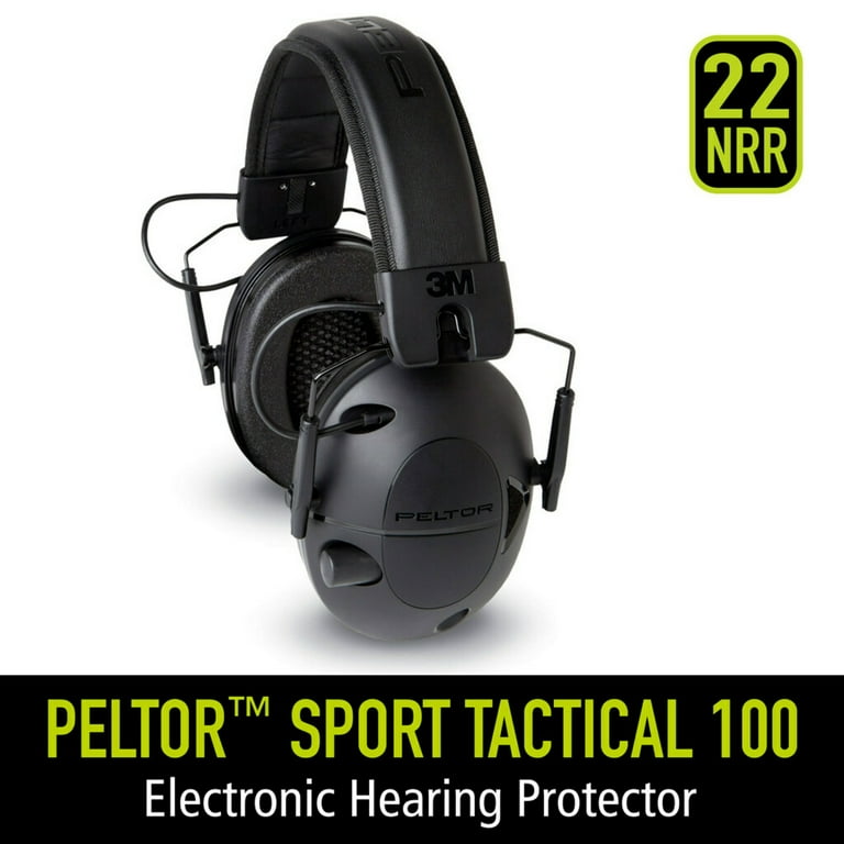 Free Shipping! Peltor Sport Tactical 100 Electronic Hearing