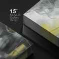thumbnail image 4 of wall26 Canvas Print Wall Art Gray, Yellow &amp; Black Watercolor Paint Strokes Abstract Shapes Illustrations Modern Art Decorative Elements Colorful Multicolor for Living Room, Bedroom, Office - 24&q, 4 of 5